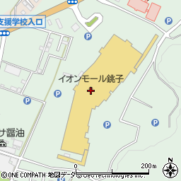 ダイソーイオンモール銚子店周辺の地図