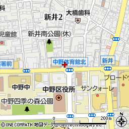 東京都中野区新井2丁目30-5周辺の地図