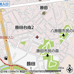 勝田台ファミリーハイツＥ棟周辺の地図