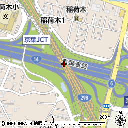 京葉ＪＣＴ周辺の地図
