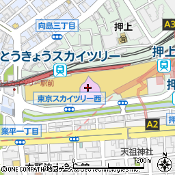 ブラッスリーオザミ 東京スカイツリーソラマチ店周辺の地図
