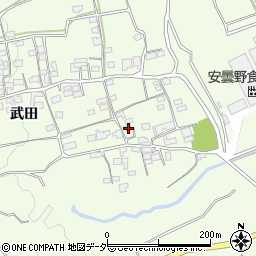 山梨県韮崎市神山町武田550-1周辺の地図