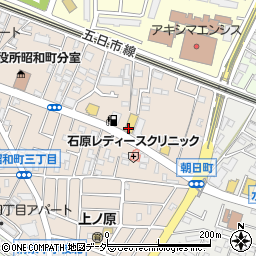 ＡＯＫＩ昭島店周辺の地図