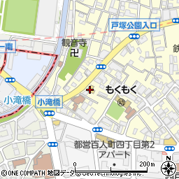 セブンイレブン高田馬場小滝橋店周辺の地図