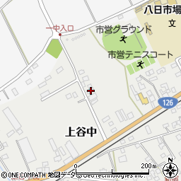 千葉県匝瑳市上谷中2215周辺の地図