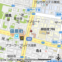 松波製作所周辺の地図