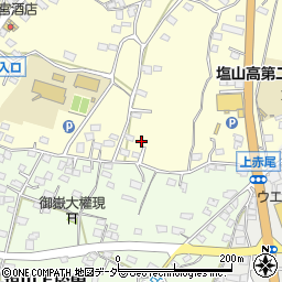 山梨県甲州市塩山千野49周辺の地図