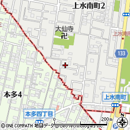 東京都小平市上水南町2丁目11-3-2周辺の地図