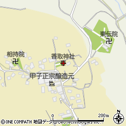 香取神社周辺の地図