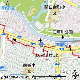 東京都文京区関口1丁目28-1周辺の地図