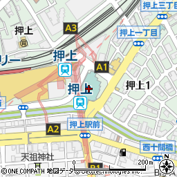 都営地下鉄東京都交通局　浅草線押上駅周辺の地図
