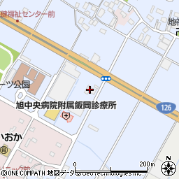ＪＡちばみどり飯岡周辺の地図