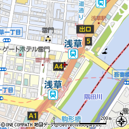 民田商店周辺の地図