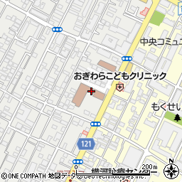郵便事業武蔵野支店周辺の地図
