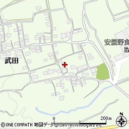 山梨県韮崎市神山町武田550周辺の地図