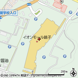 イオンシネマ　銚子周辺の地図
