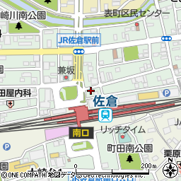 内田そば屋周辺の地図