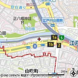正氣会合氣道江戸川橋支部周辺の地図