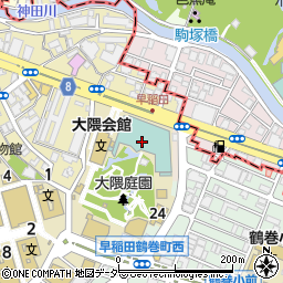 ダイニング フェリオ リーガロイヤルホテル東京周辺の地図