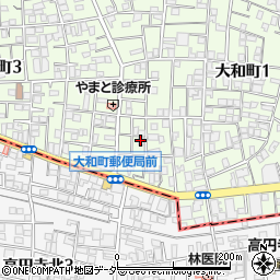 クレセントコート高円寺周辺の地図