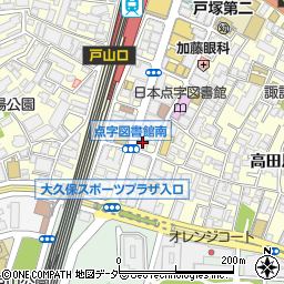 アジアン肉バル namAste高田馬場駅前店周辺の地図