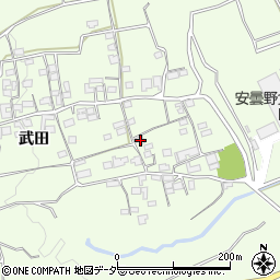 山梨県韮崎市神山町武田551周辺の地図
