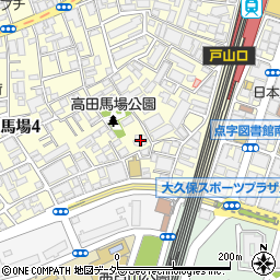 クローバーケア新宿周辺の地図