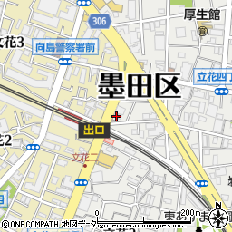 ほっともっと 小村井駅前店周辺の地図