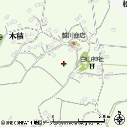 千葉県匝瑳市木積1217周辺の地図