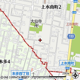 東京都小平市上水南町2丁目11周辺の地図