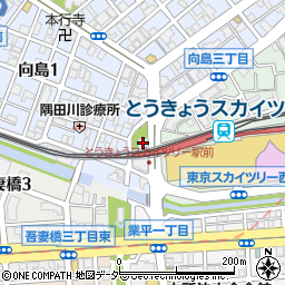 東武商事株式会社　広告事業部周辺の地図