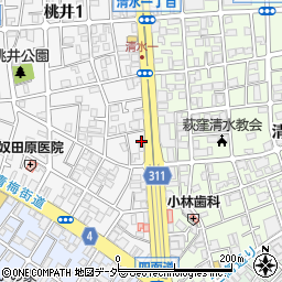 株式会社ケンロク　荻窪店周辺の地図