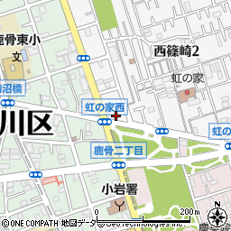 カイセイ篠崎周辺の地図