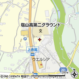 山梨県甲州市塩山千野167-1周辺の地図