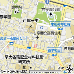 ＧｒａｎｄＨｉｌｌｓ西早稲田周辺の地図