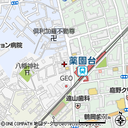 明光義塾薬円台教室周辺の地図