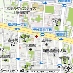 天福楼 田原町店周辺の地図
