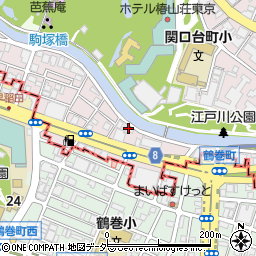 東京都文京区関口1丁目28-12周辺の地図