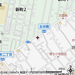 嶋寿司戸倉店周辺の地図