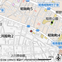 昭島鍼灸治療院周辺の地図