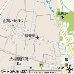 山梨県甲州市塩山上井尻1079周辺の地図