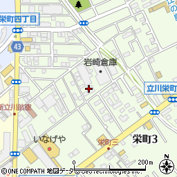 岩崎倉庫株式会社　トランクルーム周辺の地図