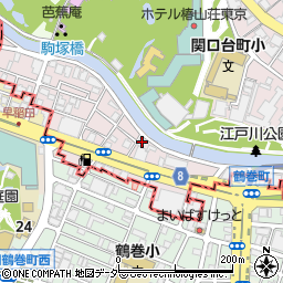 東京都文京区関口1丁目28-11周辺の地図