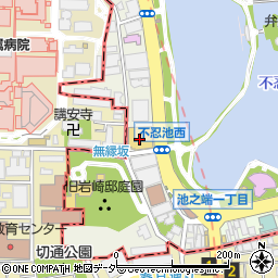 中国料理 東天紅 上野店周辺の地図