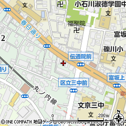 文京フアーマシー周辺の地図