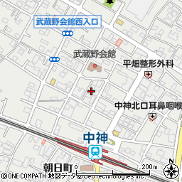 東京都昭島市中神町1182周辺の地図
