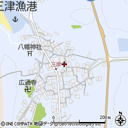 京都府京丹後市網野町三津154周辺の地図