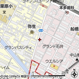 千葉県船橋市二子町554周辺の地図