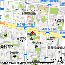 喜多方食堂周辺の地図