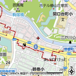 東京都文京区関口1丁目30-9周辺の地図